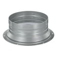 thumbnail image 1 of Unique Bargains 5 Inch Duct Connector Flange Metal Fitting Straight Pipe Flange Round Ventilation Duct, 1 of 5