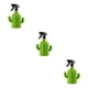 thumbnail image 3 of Bewildely Botella Forma de cactus Personalidad Flores verdes Plantas Maceta Jardinería Durable Práctico Hervidor Puede Suministros para el Type1 NO1, 3 of 6