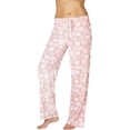 thumbnail image 5 of Intimo Womens Allover Graphic Logo Pajama Pants, 5 of 6