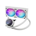 thumbnail image 1 of ASUS Fan ROG RYUO III 240 ARGB WHT AIO Liquid CPU Cooler 240mm Radiator White, 1 of 8