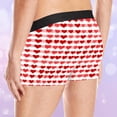 thumbnail image 3 of Fewfanhot Men's Fashion Printed Fitted Boxer Briefs Elastic Waist Moisture-Wicking Underpants Soft Breathable Underwear, 3 of 7