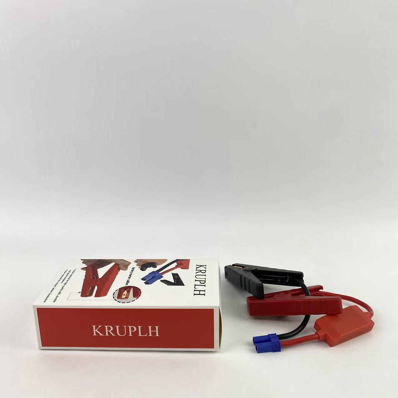 KRUPLH Battery starter cables,Jump Starter Cable with Battery Clamps for 12V Emergency Portable 10AWG Car Jump Start Battery Booster Cable Replacement Alligator Clips-Booster Jumper Cables
