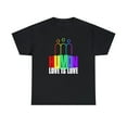 thumbnail image 3 of Human Shirt LGBT Pride Rainbow Flag Lesbian Gay Pride Ally Plus Size Tops for Women, 3 of 8