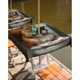 thumbnail image 2 of Fsddascl Bathroom Squirrel Outdoor Tablecloth - 54x54 Inch Square Dining Table Cover, Toilet Animals Vintage Waterproof Outdoor Table Cloth with Umbrella Hole & Zipper for Picnic/Patio/Party, 2 of 7