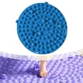 thumbnail image 5 of Serenable Foot Massage Pad, Pressure Point Mat, Acupressure Foot Mat, Massager, PP Material, Easy to Clean And Carry, for Women And Men, Home, Office, Travel. Blue, 5 of 6