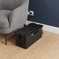 thumbnail image 4 of Large Cable Management Box Desktop Cord Organizer For Power Strip Surge Protector Adapter Hide TV Wires Home Office Black, 4 of 6