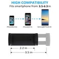 thumbnail image 6 of Dash Car Mount for Nokia G100/G300/G310 5G - Windshield Air Vent Holder Cradle 2-in-1, 6 of 6