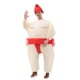 thumbnail image 3 of Traje inflable de sumo japonés para niños y adultos, traje inflable de dibujos animados, ropa de lucha de sumo multicolor, 3 of 5