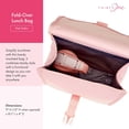 thumbnail image 2 of shiyou-THIRTY-ONE Sac à Lunch Pliable, Sac à Lunch Réutilisable Isolé avec Fermeture à Boucle, Rose Ombré, 2 of 4