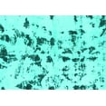 thumbnail image 1 of Ahgly Company Machine Washable Indoor Rectangle Abstract Turquoise Blue Modern Area Rugs, 3' x 5', 1 of 4