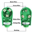 thumbnail image 5 of 30 Amp RV Male and Female Plug Set - Green Camper with Handle, Electrical Adapter Receptacle 55245 Green 30 Amp, 5 of 5