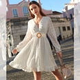 thumbnail image 3 of JASGOOD 4 Pcs Boho Belts for Women Straw Woven Belt for Summer Beach Dresses, 3 of 12