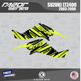 thumbnail image 3 of Kalair GFX Graphics Kit for Suzuki LTZ400 (2003-2008) Razor Series, 3 of 5