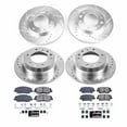 thumbnail image 3 of PowerStop Front and Rear Z23 Evolution Sport Carbon-Fiber Ceramic Brake Pad and Drilled & Slotted Rotor Kit Fits: HYUNDAI KIA Select Models K5831, 3 of 10