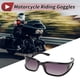 thumbnail image 2 of Gafas de sol para motocicleta Unique Bargains, lentes oscuros grises, marco negro, tri-acetato de celulosa, PC UV400, 2 of 6