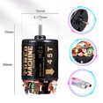 thumbnail image 1 of F540 Motor cepillado + 60A Freno bidireccional cepillado ESC T Plug para 1/10 RC Car Ndcxsfigh libre de BPA, 1 of 9