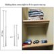 thumbnail image 4 of 6 Pack Tension Rods, Adjustable Spring Cupboard Bars Rod Curtain Rods White, 4 of 5