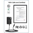thumbnail image 2 of [ UL Listed] VOLTKARE DC 24V 1000mA Power Supply with 4 Tips for Diffuser Humidifier,LED Strip Light,LED Floor Lamp,Hypervolt Massage Gun,Smart Vacuum Robot, 2 of 8