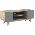 thumbnail image 5 of Modway Tread Mid-Century Modern 47 Inch TV Stand in Natural Gray, 5 of 5