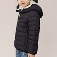 thumbnail image 6 of Kaemgyyd Toddler Children Puffer Jackets Winter Warm Zipper Hooded Quilted Coat Outerwear for Baby Girls Boys 3-16 Years, 6 of 6