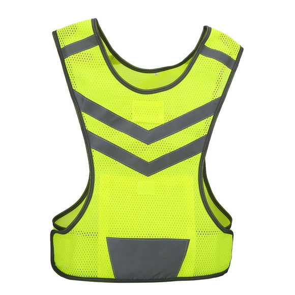 Herwey High Visibility Adjustable Reflective Safety Vest for Outdoor Sports Cycling Running Hiking, Reflective Vest, Safety Vest