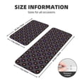 thumbnail image 2 of Sikiie Vinyl Records Musical Notes Kitchen Mat 2 PCS Cushioned Kitchen Rug, Waterproof Non-Slip Kitchen Mats for Kitchen, Floor Home, Sink, Laundry, 2 of 6