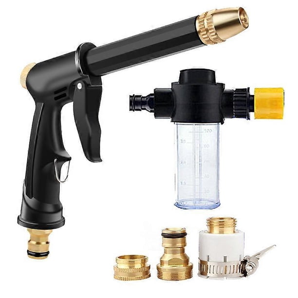 High Pressure Water Spray Device Long Nozzle Sprinkler Cleaning Cars Wash Gardening Outdoor Lawn Garden Watering