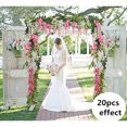 thumbnail image 3 of 2M Simulate Wisteria Flower Rattan for Home Garden Outdoor Wedding Arch Decoration, 3 of 7