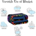 thumbnail image 5 of LHSHID Gifts for Nurse Graduation Appreciation Blanket Flannel Soft and Comfortable Anti static Bed Sofa Blanket 50x60in, 5 of 5