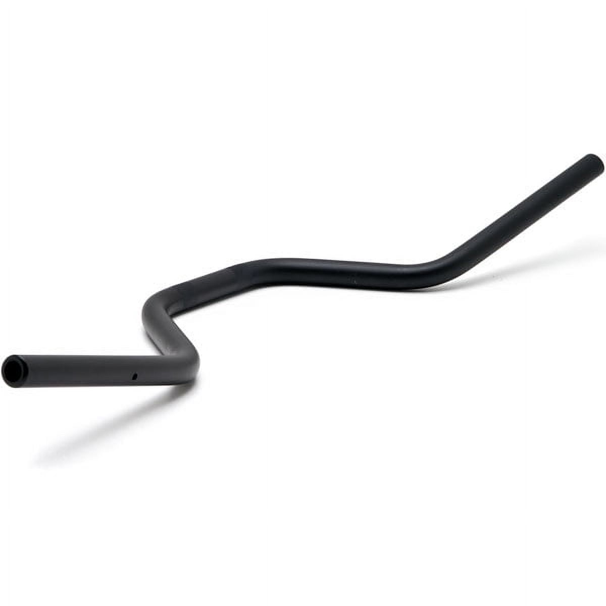 Krator Motorcycle Handlebar 7/8" Black Bars Euro Style Compatible with Honda CM 250 400 450 Custom