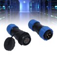thumbnail image 4 of Enchufe De Aviación, 380V IP68 Metal Macho Hembra Conector Industrial Eléctrico Para Equipo De Iluminación LED Para Alimentación De Luz Para Cable, 4 of 8