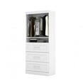 thumbnail image 1 of Bestar Pur Unité de rangement 36“ avec ensemble 3 tiroirs, 1 of 4