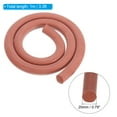 thumbnail image 2 of Uxcell Silicone Foam Seal Strip, 3.3Ft 0.79"Dia Round Weather Stripping Cord, Red, 2 of 5