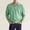 Green, variant on Polo T Shirts for Men Long Sleeve Button Down Polo Tees Loose Fit Green T-Shirt for Men