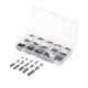 thumbnail image 4 of Kit surtido de llaves de acero inoxidable, 140 Uds., llave de pluma con punta redonda, 4 of 5