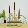 thumbnail image 3 of Zest Candle, 6-Inch, Brown 12-Piece Taper Candles, Count, 3 of 5