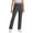 Grey, variant on SonxaHe Toddler Girl's Pants School Formal Flat Front Classic Tailored Trousers Child Comfy Stretch Pants Black,Sized 4-5
