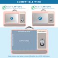 thumbnail image 3 of Lap Desk LapGear Home Office Pro Pink para ordenadores portátiles de 15,6 pulgadas, 3 of 5