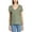 Green, variant on Sanctuary Clothing Womens Twist Sleeve Basic T-Shirt, Blue, Large