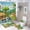 style-2, variant on Red Lighthouse by Night Shower Curtain Waterproof Bathroom Curtain Set with Hooks Home Decor Bathroom Curtains 4pcs