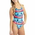 thumbnail image 2 of Dolfin Women's Uglies Revibe Print Low Crossback One Piece Swimsuit, 2 of 4