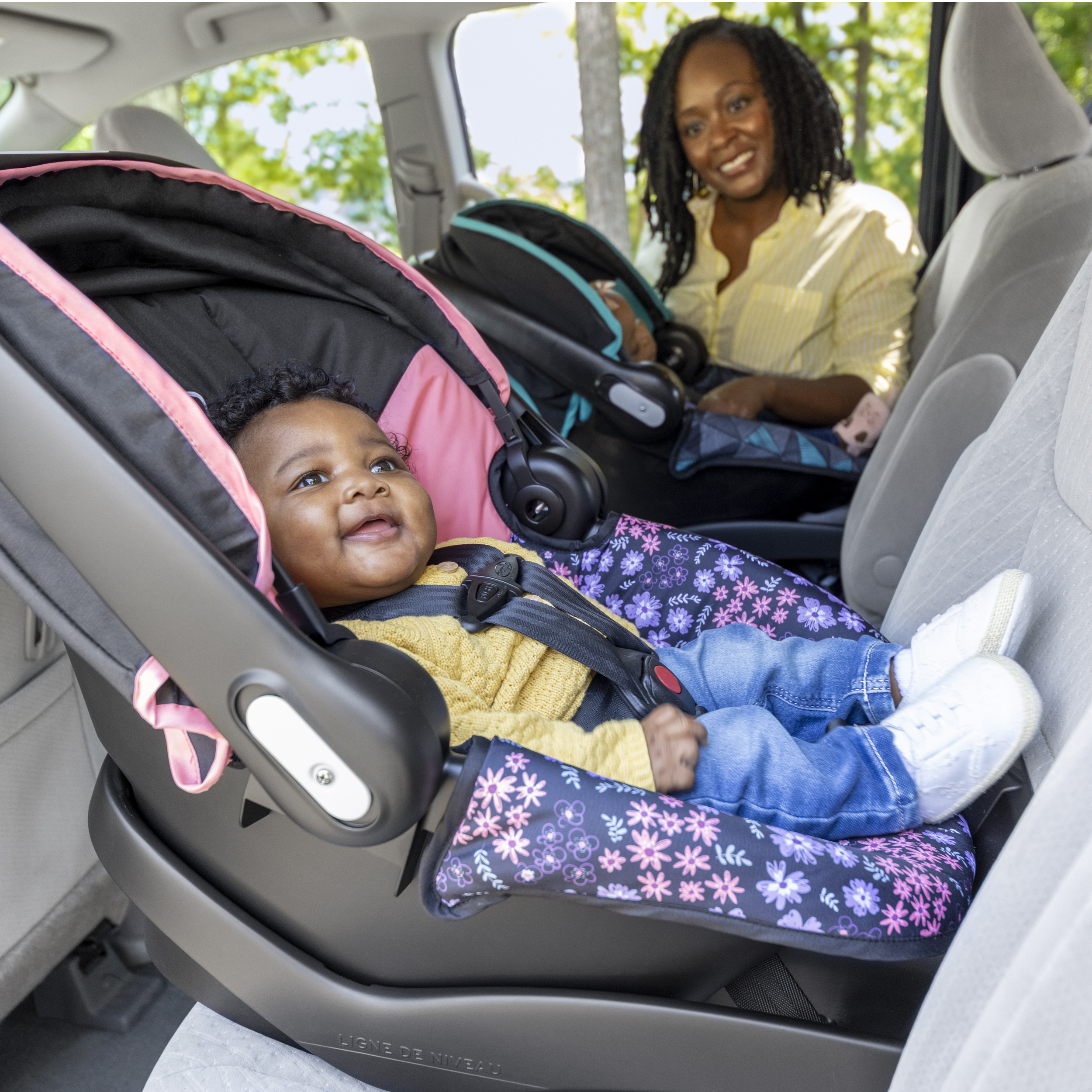 Evenflo NurtureMax Infant Car Seat (Dallas Blue) - image 4 of 17