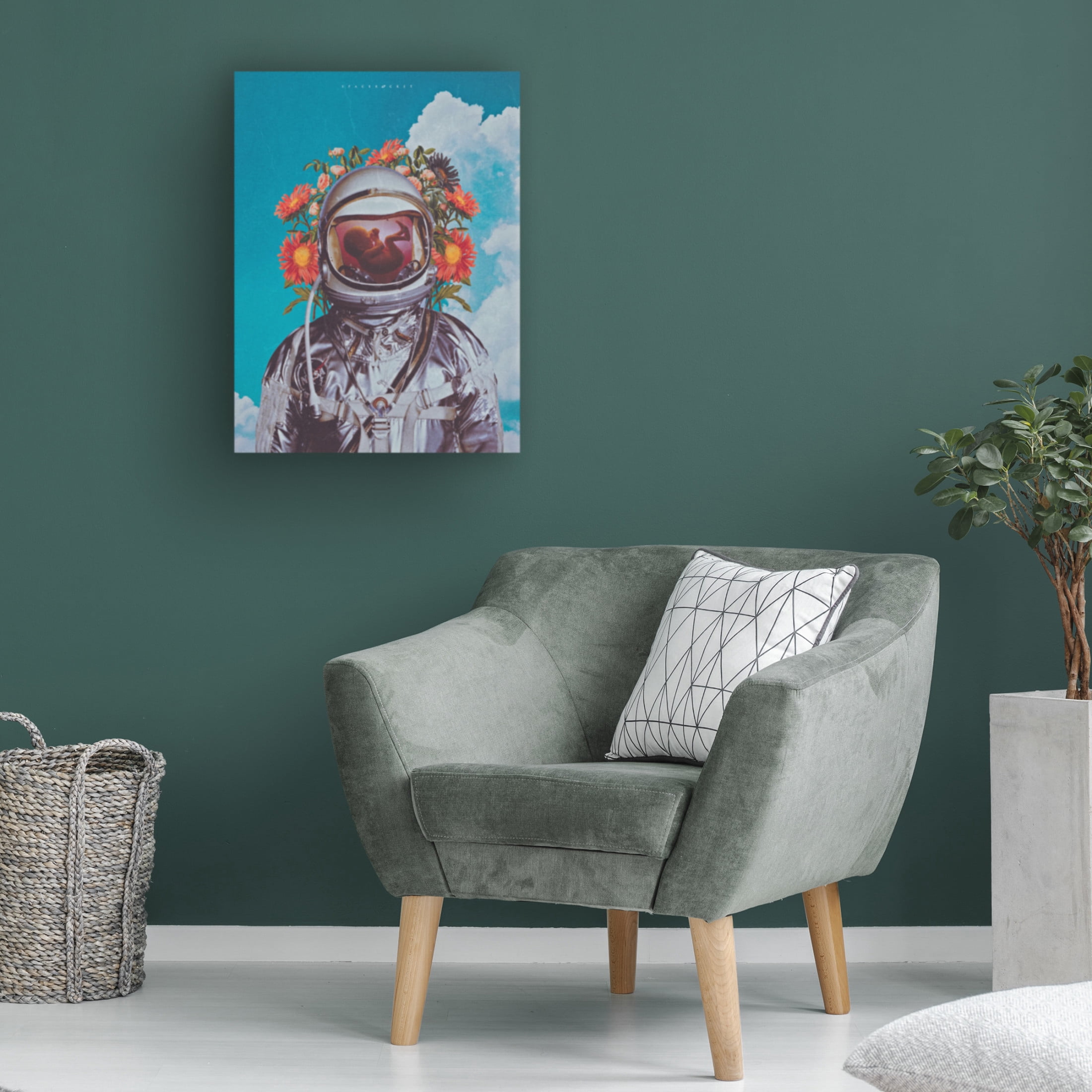 Trademark Fine Art spacerocket art 191 Canvas Wall Art