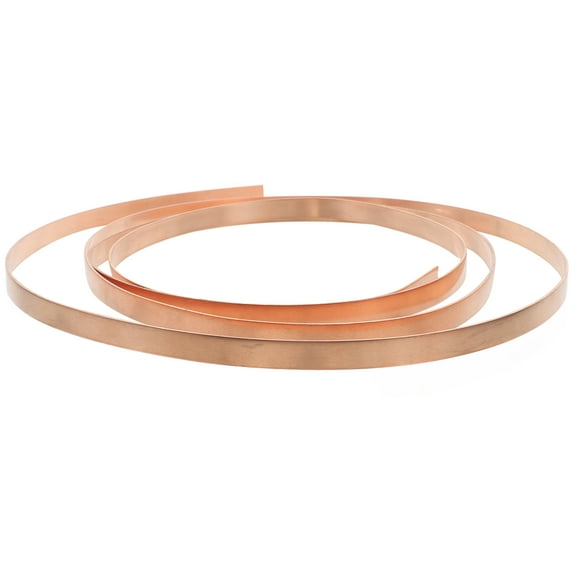 FRCOLOR 1 Roll Copper Strip Foil for Electrical Repair Crafting and Industrial Applications
