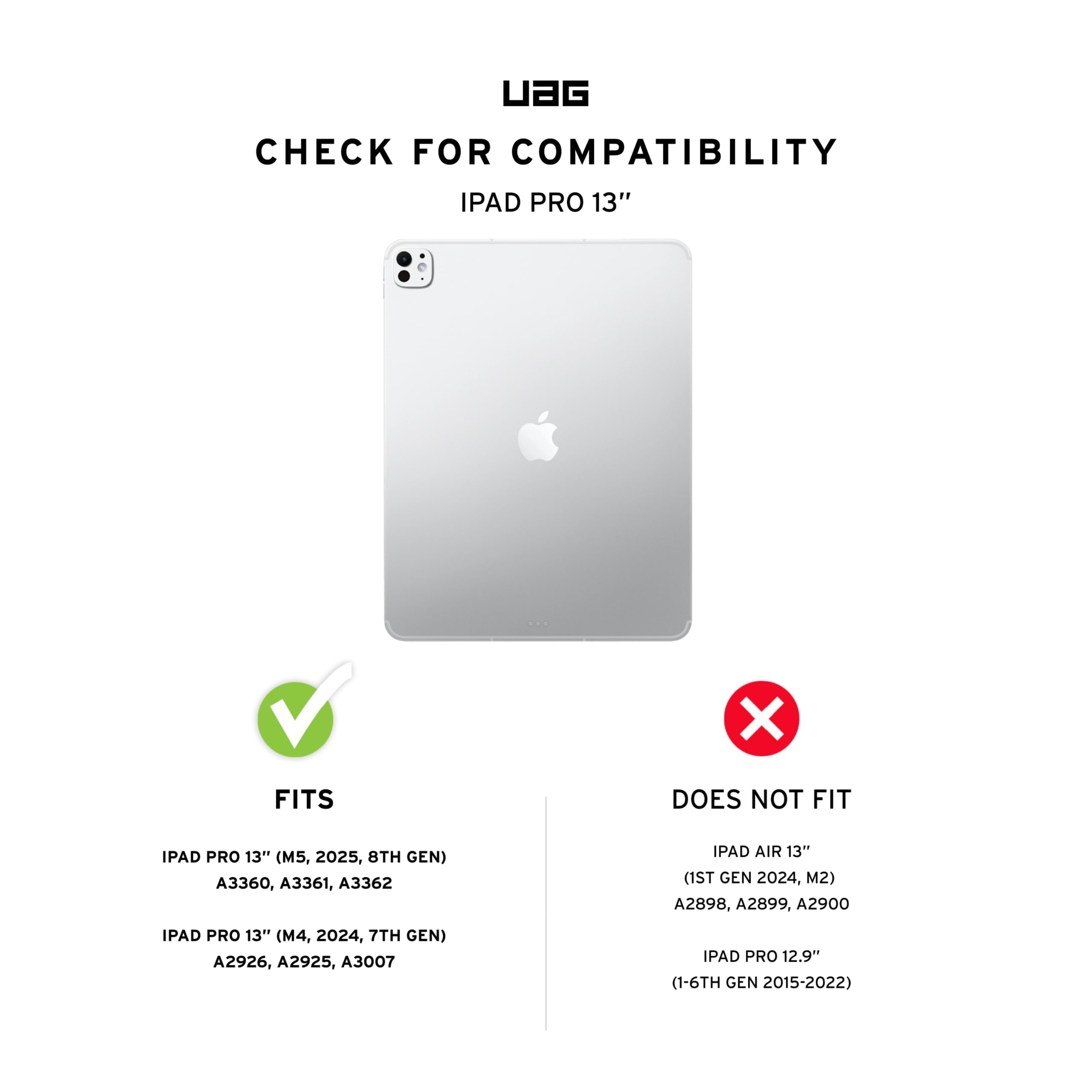UAG iPad Pro 13" Case M5 2025 8th Gen, M4 2024 7th Gen A3360 A3361 A3362 A2926 Adjustable Multi-Angle Stand Pencil Holder Auto Sleep/Wake Folio Cover, Metropolis SE Cloud Blue