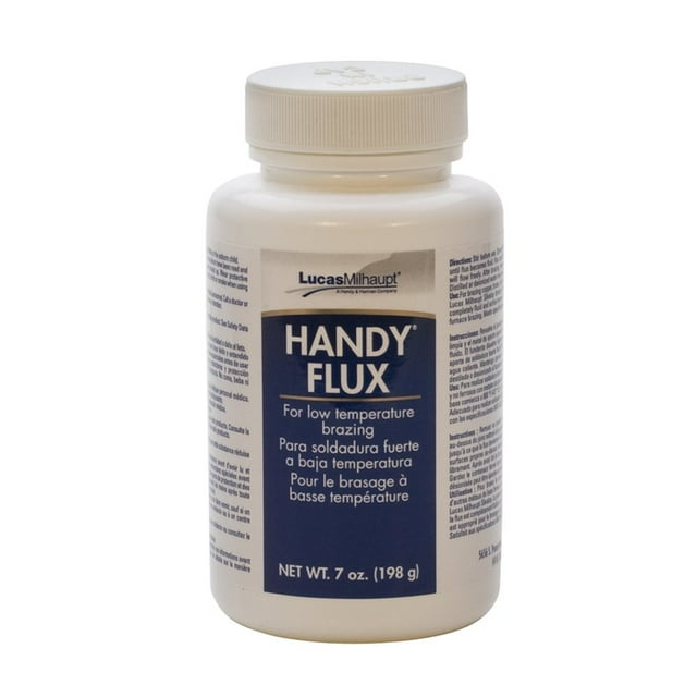 Flux Handy de EUROTOOL, frasco de 198 g con brocha
