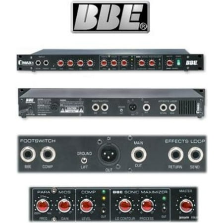 Bbe BMAXT Class A Tube Bass Guitar Preamp