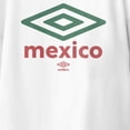 thumbnail image 3 of Umbro Kids Mexico Diamond Logo T Shirt (White, XS-XL), 3 of 4