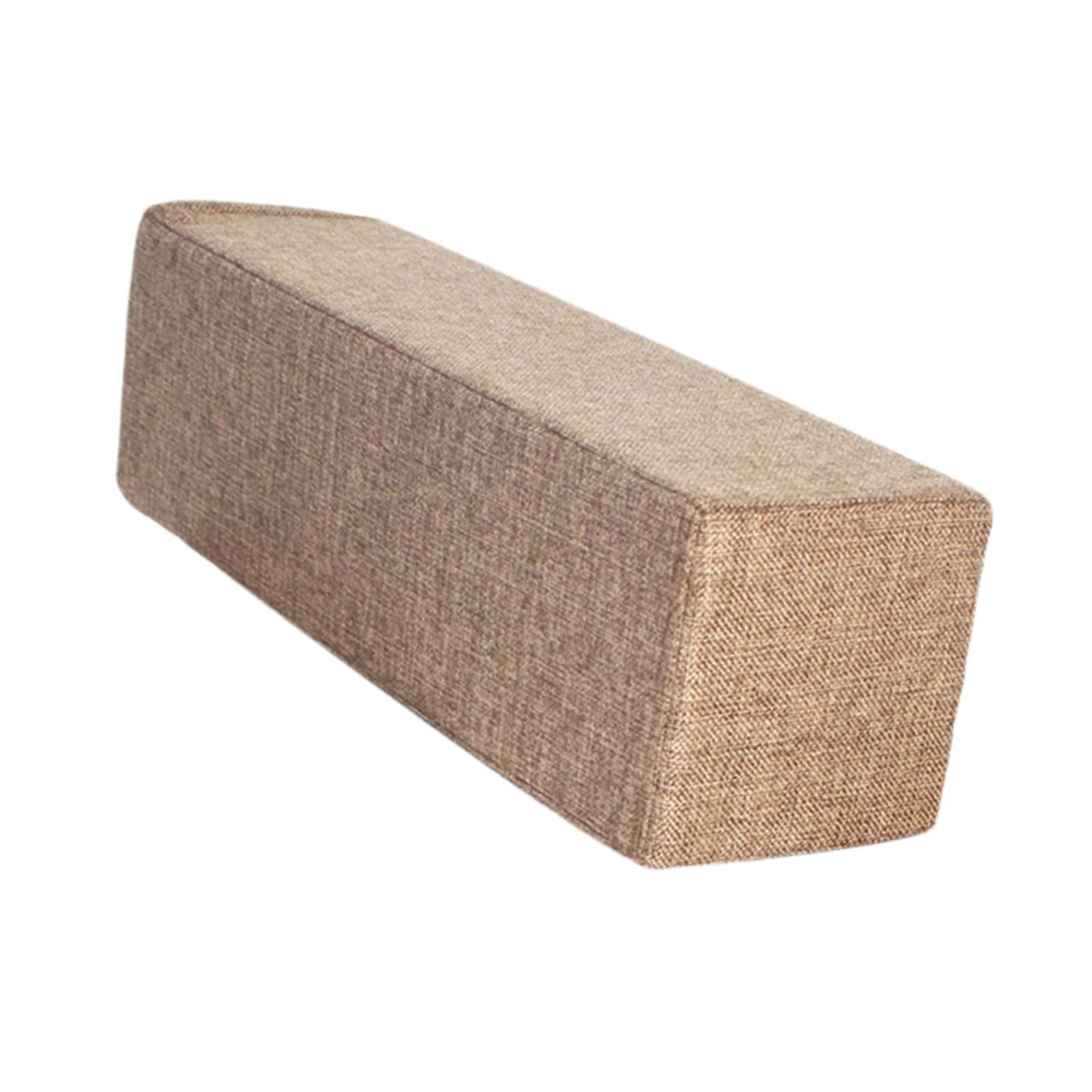 Decorative Bed Armchair Home Bedroom Sofa Couch Arm Rest Pillow Removable and Washable Cover for Adults Living Room Sofa