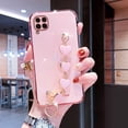 thumbnail image 1 of Para Samsung Galaxy A11 A12 A22 4G A22 5g A32 A52 A72 M22 M62 Funda Blanda Chapada De Lujo Con Cadena De Amor Anti Caída Protectora Para Teléfono Móvil, 1 of 4